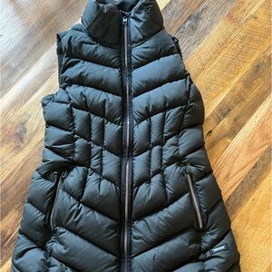 Athleta black vest size xs